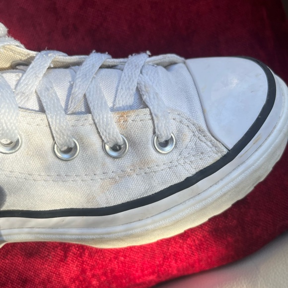 Converse White Platform High-Tops - Picture 8 of 8